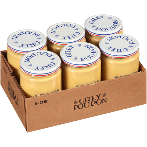 Grey Poupon Dijon Mustard, 24 Ounce -- 6 per Case
