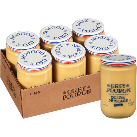 Grey Poupon Dijon Mustard, 24 Ounce -- 6 per Case
