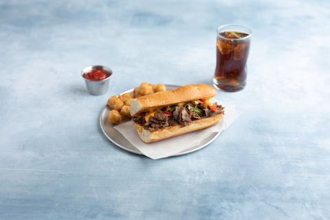 Beef Sirloin Flat Philly Steak Lightly Marinated 250401