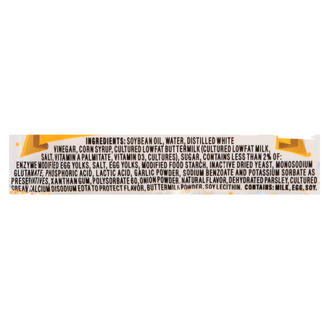 Dressing Ranch Buttermilk Single Serve Packer 0022810/78000386