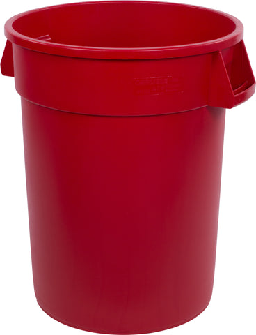 Carlisle CONTAINER WASTE BRONCO™ ROUND RED 32 GAL