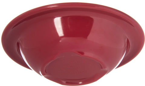 Carlisle BOWL FRUIT RIMMED DURUS® MELAMINE ROMA RED 4.5 OZ
