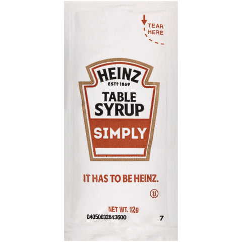 Syrup Table Single Serve Cup