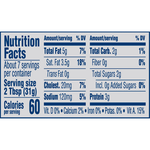 Philadelphia 1/3 Less Fat Cream Cheese, 8 Ounce -- 12 per case
