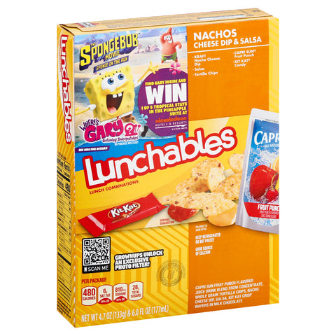 Lunchables OM LNCHBL FN PK NACHOS  10.7 Z