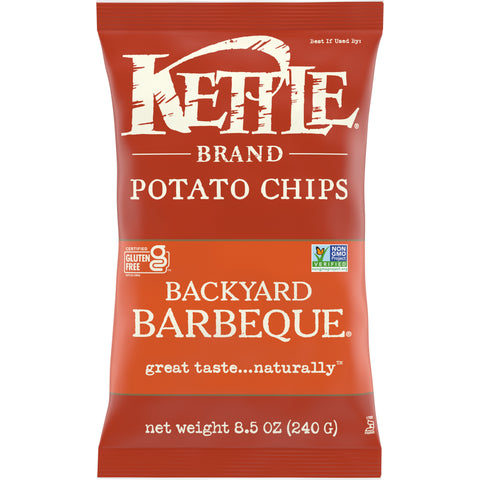 Kettles Backyard Barbeque Potato Chips, 5 Ounce -- 15 per case