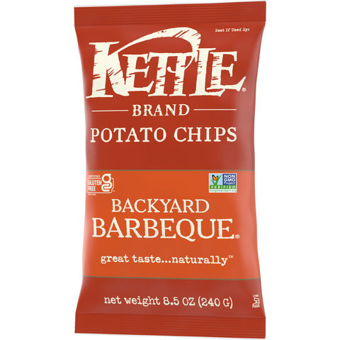Kettles Backyard Barbeque Potato Chips, 5 Ounce -- 15 per case