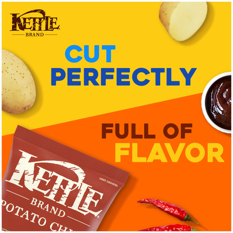 Kettles Backyard Barbeque Potato Chips, 5 Ounce -- 15 per case