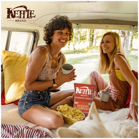 Kettles Backyard Barbeque Potato Chips, 5 Ounce -- 15 per case