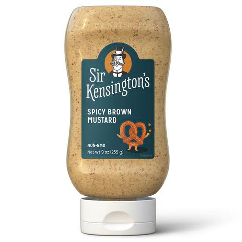 Sir Kensingtons Spicy Brown Mustard, 9 Ounce -- 6 per case.