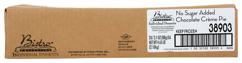 Sara Lee Frozen PIE NSA CHOCOLATE CREAM INDIVIDUAL BISTRO COLLECTION