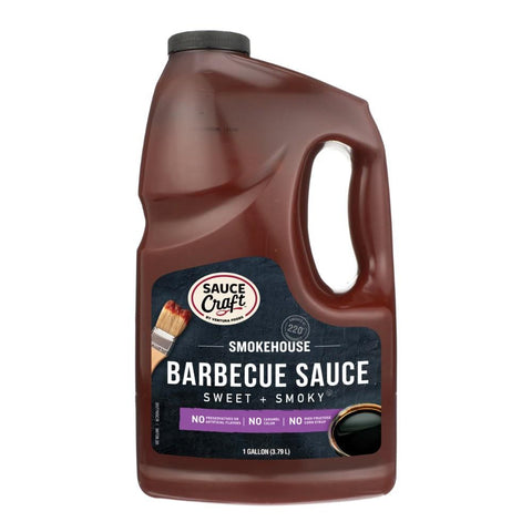 Smokehouse Sweet and Smoky Barbecue Sauce, 1 Gallon -- 4 per case.