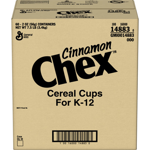 Chex® Cereal CEREAL CINNAMON CHEX SINGLE SERVE CUP