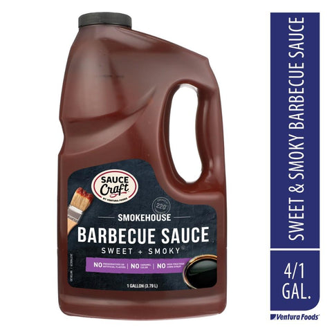 Smokehouse Sweet and Smoky Barbecue Sauce, 1 Gallon -- 4 per case.