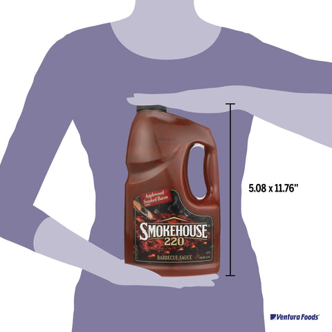 Smokehouse Applewood Smoked Bacon Barbecue Sauce, 1 Gallon -- 2 per case.