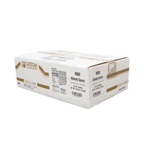 Custom Culinary Gold Label Alfredo Sauce, 4 Pound -- 4 per case.