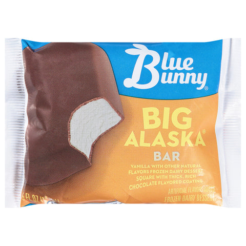 Blue Bunny Big Alaska Vanilla Ice Cream Bar, 5 Fluid Ounce -- 24 per case