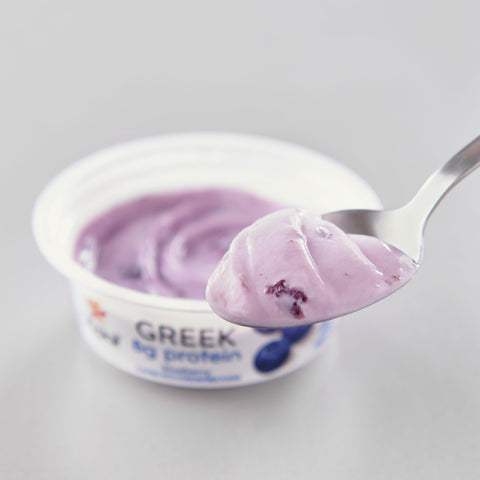 Yoplait Protein Blueberry Greek Yogurt, 3.5 Ounce -- 24 per case.