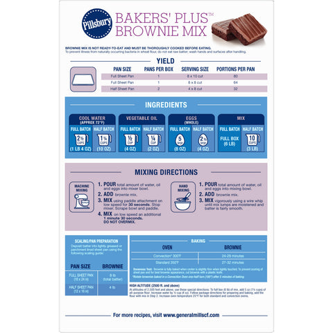 Pillsbury® BROWNIE MIX PREMIUM