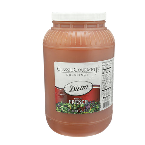 Ventura Foods Classic Gourmet Bistro Creamy French Salad Dressing, 4 Gallon.