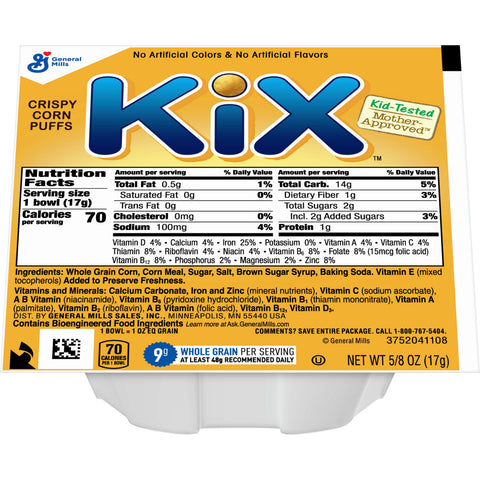 Kix CEREAL KIX® BOWLPAK