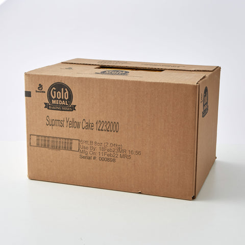 Gold Medal SuperMoist Yellow Cake Mix, 4.5 pound -- 6 per case