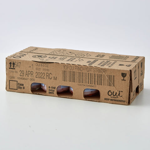 Oui By Yoplait YOGURT STRAWBERRY FRENCH STYLE