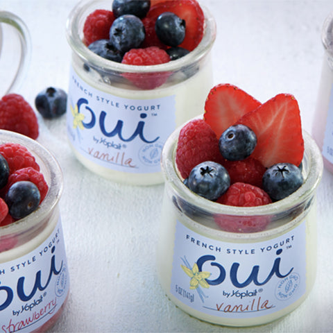 Oui By Yoplait YOGURT STRAWBERRY FRENCH STYLE
