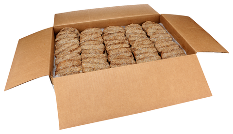 Advance Pierre Flame Broiled Beef Steak, 2.3 Ounce -- 140 per case.