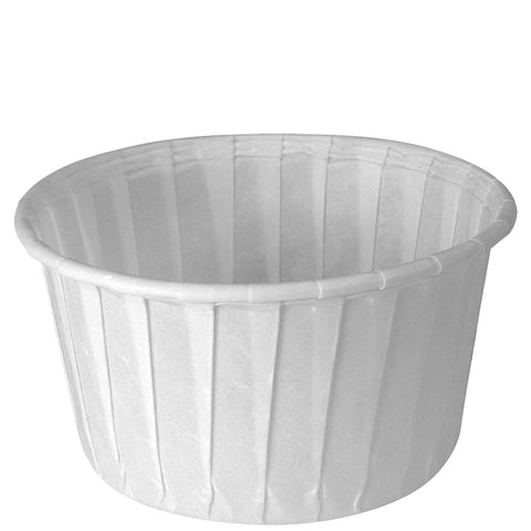 Solo® White CUP PAPER TREATED PORTION SOUFFLE 5.5 OZ