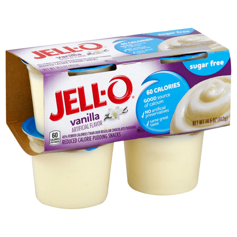 Pudding Vanilla Sugar Free Rte