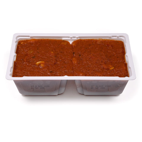 Campbells Frozen Condensed Vegetarian Tomato Ravioli Soup - 4 lb. tray, 3 per case