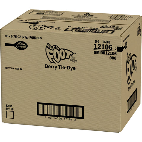Fruit by the Foot Berry Tie-Dye - 0.5 oz. pack, 96 per case
