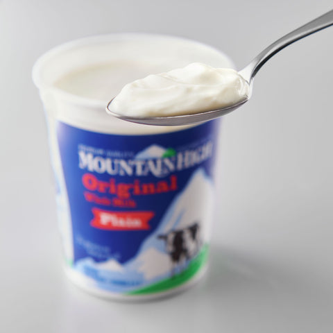 Mountain High Original Style Plain Yogurt, 32 Ounce -- 6 per case.
