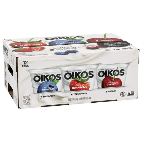 Yogurt Greek Assorted Non Fat
