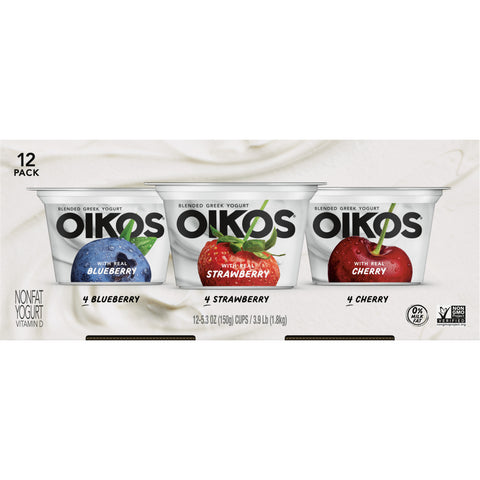 Yogurt Greek Assorted Non Fat
