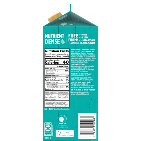 Milk Coconut Unsweetened Esl