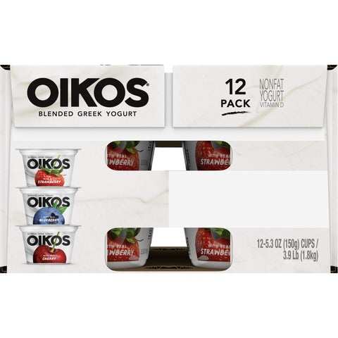 Yogurt Greek Assorted Non Fat