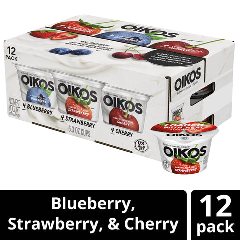 Yogurt Greek Assorted Non Fat