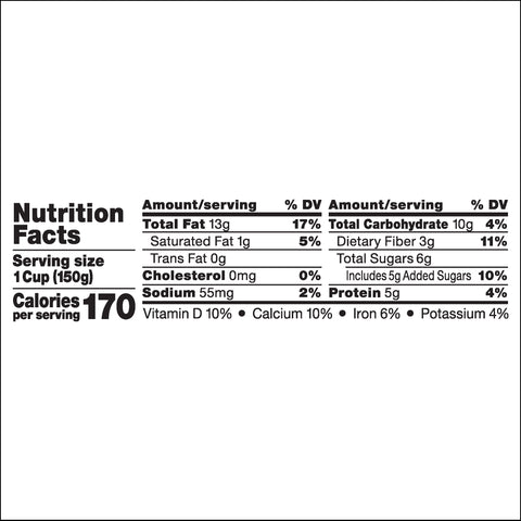 Silk Cultured Plain Almondmilk Yogurt Alternative, 5.3 Ounce -- 8 per case.