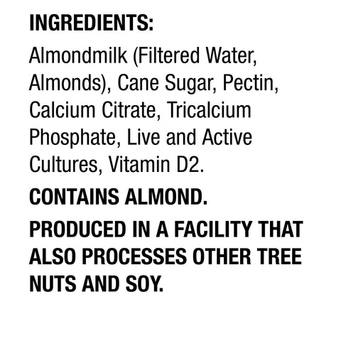 Silk Cultured Plain Almondmilk Yogurt Alternative, 5.3 Ounce -- 8 per case.