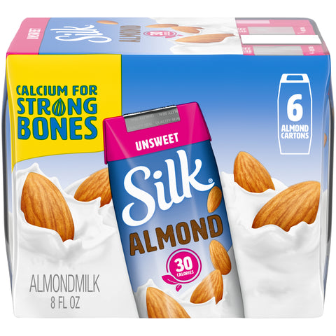 Silk MILK ALMOND ASEPTIC UNSWEETENED 105794