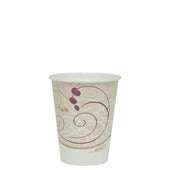 Cup Paper Hot Single Sided Poly 8 Oz