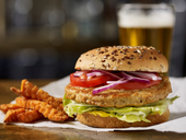 Ball Park® CHICKEN GROUND PATTY FLAME GRILLED FC 4 OZ 10111038600