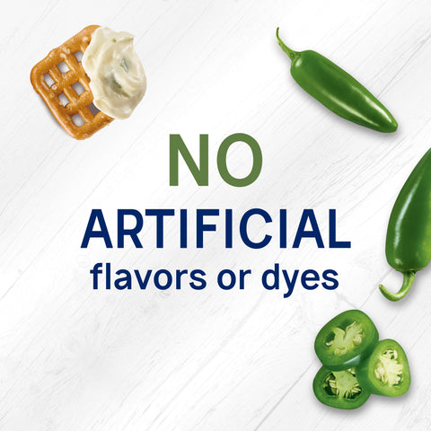 Philadelphia SNACK PRETZELS & JALAPENO CREAM CHEESE DIP