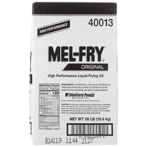 Mel-Fry® OIL FRYING SOYBEAN CLEAR LIQUID HIGH PERFORMANCE