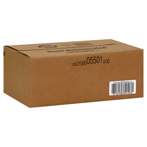 Kraft Zip Pak Finely Shredded Mild Cheddar Cheese, 8 Ounce -- 12 per case.