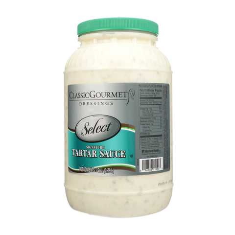 Ventura Foods Classic Gourmet Select Signature Tartar Sauce, 4 Gallon.
