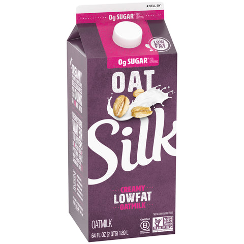 Silk MILK SUB OAT SUGAR-FREE ASEPTIC CARTON REF