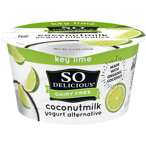 So Delicious Dairy Free Key Lime Coconutmilk Yogurt Alternative, 5.3 Ounce -- 12 per case